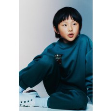 국내배송 ZARA 자라 아동 키즈 주니어 스포티 로고 조거 팬츠 블루 8054775420 1446546