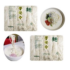봉평 생면 콩국수면-1.4kgx2봉(15인분) 업소전문용, 2개, 1.4kg
