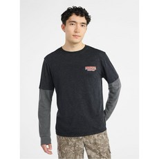 怪奇物語 Stranger Things x No Boundaries 假兩件長袖T恤 M號