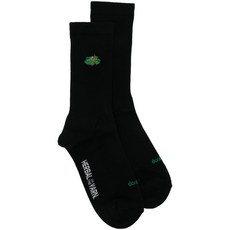 더블렛 자수 양말