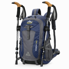 핫쏘잇 가벼운 40L 대용량 등산가방, 네이비