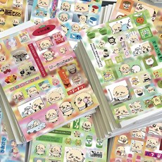 로테오 일본 애니 다꾸 스티커, 1세트, 먼작귀 랏코