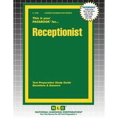 (영문도서)Receptionist Paperback, National Learning Corp, English, 9781799316367
