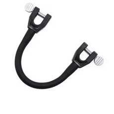 스키 커넥터 웨지 보조 성인 야외 훈련 스포츠 스노우 보드, 색상: 2. black / 크기: B. 2pc, 1개
