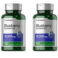 프리미엄 블루베리 추출물 16000mg 150정 고함량 고용량, 2개