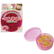 토루네 햄치즈 커터 도시락 모양틀 12P, 1개, 기본