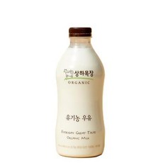 상하목장 유기농 우유 냉장 방학간식 750ml, 2개