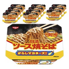 NISSIN 日清 芥末美乃滋醬炒麵 108g, 12入