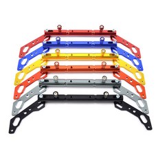 발통마켓 오토바이 크로스바 핸들바 범용 22mm 튜닝핸들 봉지걸이 NMAX XMAX 호환, CNC크로스바, 1개, 골드