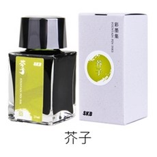 SKB 紫薊 墨水 鋼筆墨水, 1個, 芥子