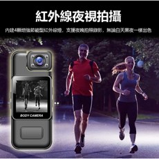 全新 熊貓 KZC-M11 帶1.6吋彩色螢幕背夾式4K超清星光紅外夜視旋轉鏡頭, 主機