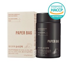 페이퍼백 순수진액 병 국내산 홍도라지, 210g, 1개 210g, 1개