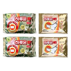 하루온팩 핫팩 핫보온대 손난로 발난로 10개입 2023년형, 더큰사이즈 핫팩 2개+발난로 2개, 3세트