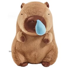 Ille 抖鼻涕水豚娃娃, 混合顏色, 30cm