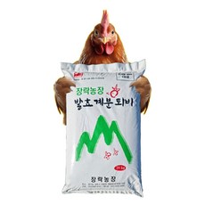 장락농장 무항생제 발효계분 냄새약한 계분퇴비 텃밭 퇴비 거름, 20kg, 1개