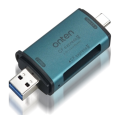 컴스 CF express type B타입 멀티 10Gbps 카드리더기 A타입 / C타입, 1개, 혼합색상, FA863