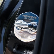 아이리온 모하비 더마스터 호환 도어 스트라이커 커버 차량 용품, 실버 1P