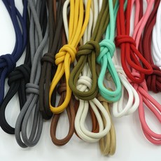 32사 4mm 단색 스트링/ 로프키링재료 리드줄 가방끈 재료 추천, 1개, 02.아이보리(야드단위)