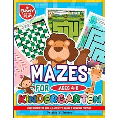 Maze Books for Kids 4-6 Activity Games & Amazing Puzzles: Maze Book for Kids to Enhance Skills & Cap... Paperback, Createspace Independent Pub..., English, 9781726121156