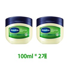 바세린 프로텍팅 젤리 알로에, 100ml, 2개