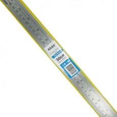 철자 스틸자 300mm 쇠자 철직자 수평자 재단철자 직각자