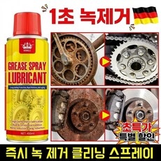 녹 제거 클리닝 스프레이 16 in1 초강력 녹 제거제 차량용 방청제 스프레이 마찰 소음 제거, 450ml*14건, 1