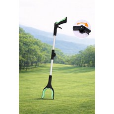 에어라벨 초강력 접이식 다용도집게 청소 신발 쓰레기 플로깅, 1개, 민트그린