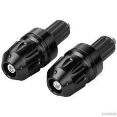 桃園出貨 適用本田雅馬哈XMAX300改裝通用車把堵手把堵頭平衡端子防摔塊配, CNC手把堵頭黑色