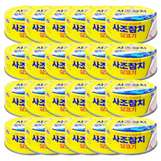 사조산업 사조 살코기 참치, 24개, 150g