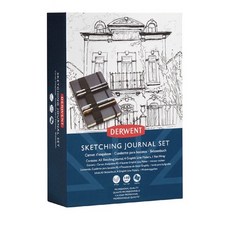 DERWENT 德爾文 A5旅行用素描組(空白內頁) DW2302734，輕巧便攜，隨時記錄靈感，附贈精美小禮, 1個