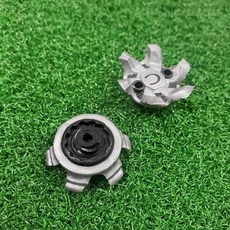 10p 징 골프화 고정 부품 회전식 타입 교체용 밑창 스크류 스파이크 운동화 필드, 1개, 상세페이지 참조