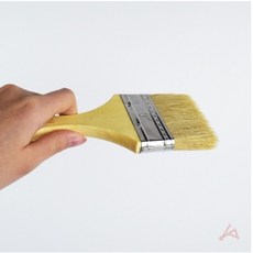 평붓 3인치 아크릴물감용붓