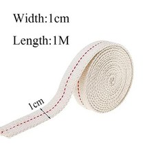 등유 램프 심지 편조 코튼 플랫 오일 너비 1.1cm1.2cm1.5cm2.5cm1 계량기