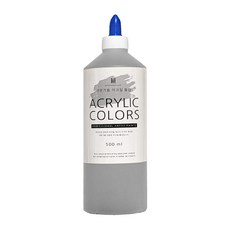 아크릴물감 500ml 딤그레이