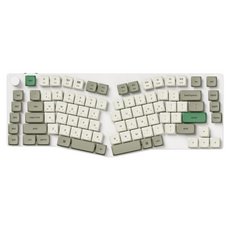 키크론 K15 MAX 유무선 기계식 텐키리스 키보드 핫스왑, Light White, k15m_s1y, 적축