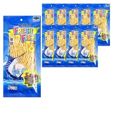 프레쉬 피쉬스낵 바베큐 플레이버, 80g, 10개
