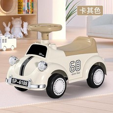 兒童滑行車 寶寶無腳踏四輪溜溜車, 白色, 1個