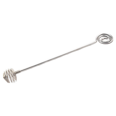 咕咕烘培 304不銹鋼蜂蜜取用器 果醬攪拌棒 調蜜棒 蜂蜜勺, 銀色, 1個