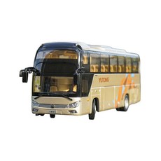 고속 버스모형 미니어처 소품 리무진 공항 버스완구, A