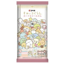 코리스 스미키코 카드 20개입 1팩 Coris Sumikko Gurashi Card & Seal Gum Pack of 20 Candy Toy Gum, 1g