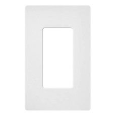 Lutron Claro 단일 벽 플레이트 - 모체 SC-1-TP 120.00 volts 162804, 1 Pack, Snow