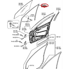 【JT馬自達原廠】MAZDA3 04-09 四門正廠玻璃泥槽 玻璃膠條 車門泥槽 玻璃軌道 前左