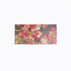 MUSE LEEN 十二色海棠花油畫風眼影盤 啞光珠光 防水不暈染 新手適用 附刷具, 1個, 十二色