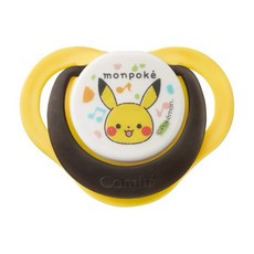 Combi 康貝 monpoke 寶可夢吸吮睡眠奶嘴 L號 安撫奶嘴 皮卡丘, 1個, 黃