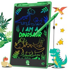 Hockvill LCD 필기 태블릿 22.6cm(8.8인치) 여아용 남아용 드로잉 패드 만 3 4 5 6 7세 아동용 유아 자석 낙서 보드 여행 필수품 아동용, Hockvill LCD 필기 태블릿, 22.6cm(8.
