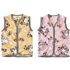 (일본수입) 산리오 헬로키티 마이멜로디 어린이 주니어 수면조끼 M사이즈 47.5x60cm