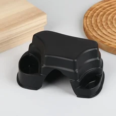 다용도 거북이 사육 상자(휴식대 포함): 수조가 있는 파충류 은신처 포함, 02 Black