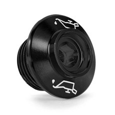 오토바이 엔진 오일 컵 필러 캡, 1개, 1. 검정색