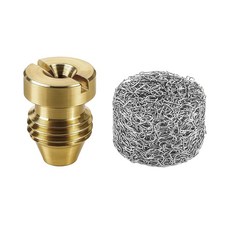 고압 세차폼건 1mm 캐논 오리피스 노즐 2개와 메이커 2개 스노우 랜스용 범용 나사산, 1