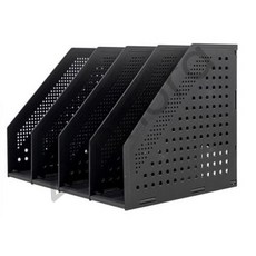 벨모라 4단 폴딩 북스탠드 블랙330*255*243mm 책상위책꽂이 간이책꽂이 파일정리함 데스크책꽂이